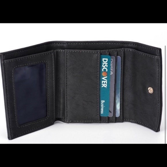 ‼️1 LEFT‼️MoDA NEW YORK SLEEK BLACK WALLET - Picture 3 of 4